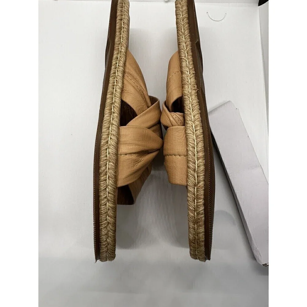 Kaanas Sungai Espadrille Sandal in Nutmeg SZ 10
